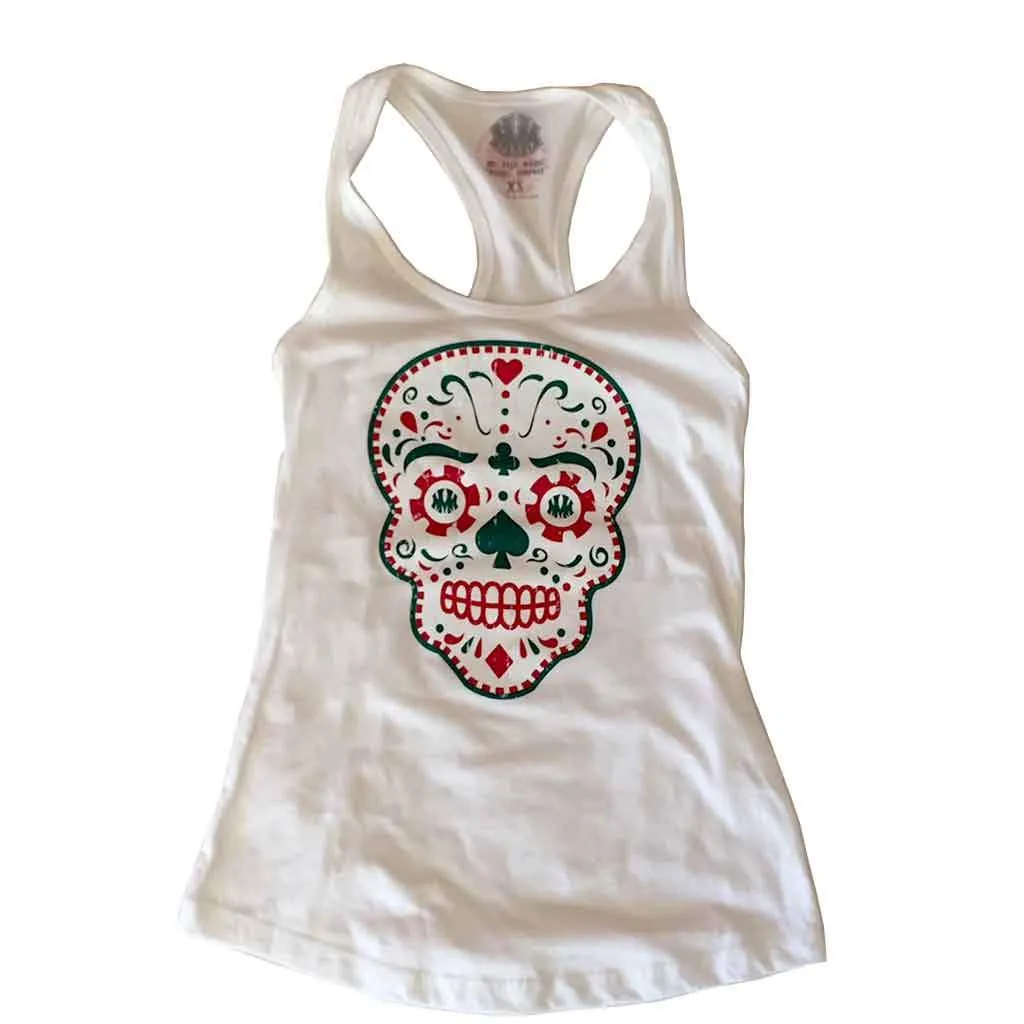 Las Vegas Women's Skull Tank
