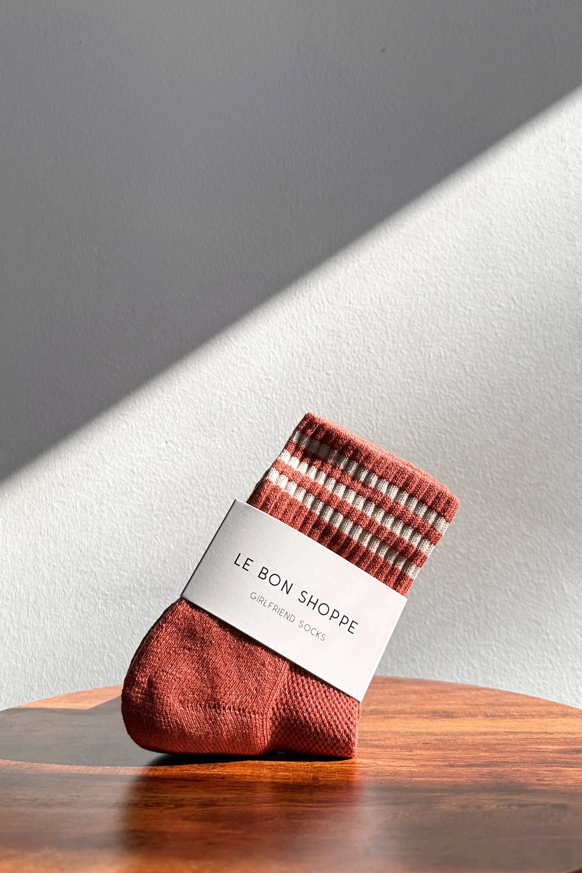 Le Bon Shoppe - Girlfriend Socks / Terracotta