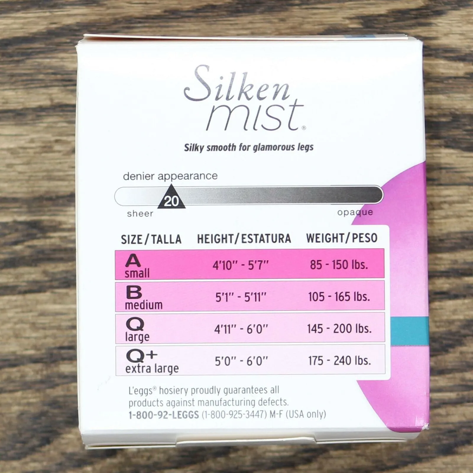 L'eggs Silken Mist Women's Control Top Pantyhose. Q20169