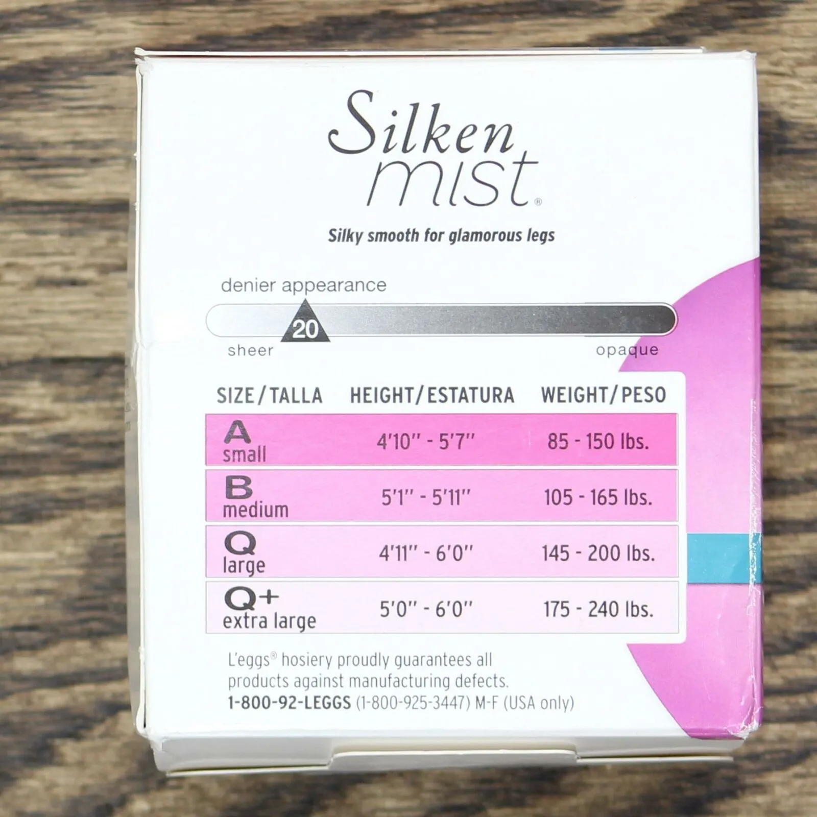 L'eggs Silken Mist Women's Control Top Pantyhose. Q20169