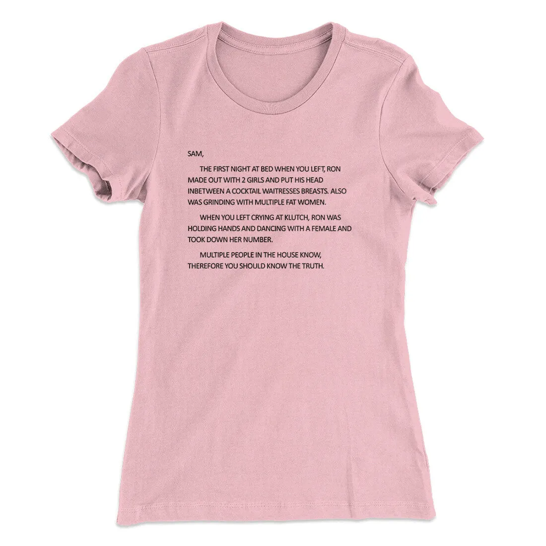 Letter To Sam Women's T-Shirt