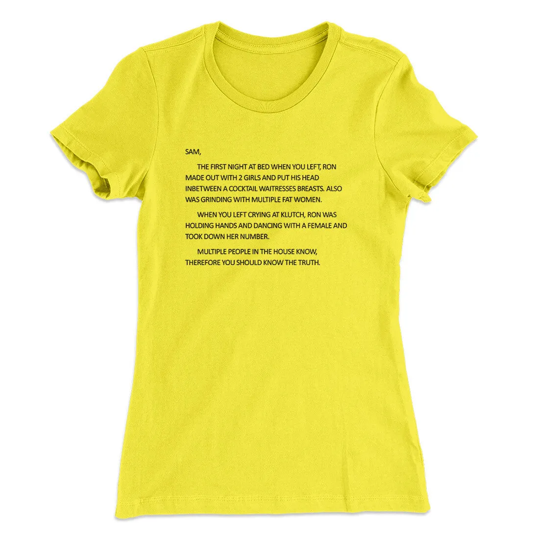 Letter To Sam Women's T-Shirt