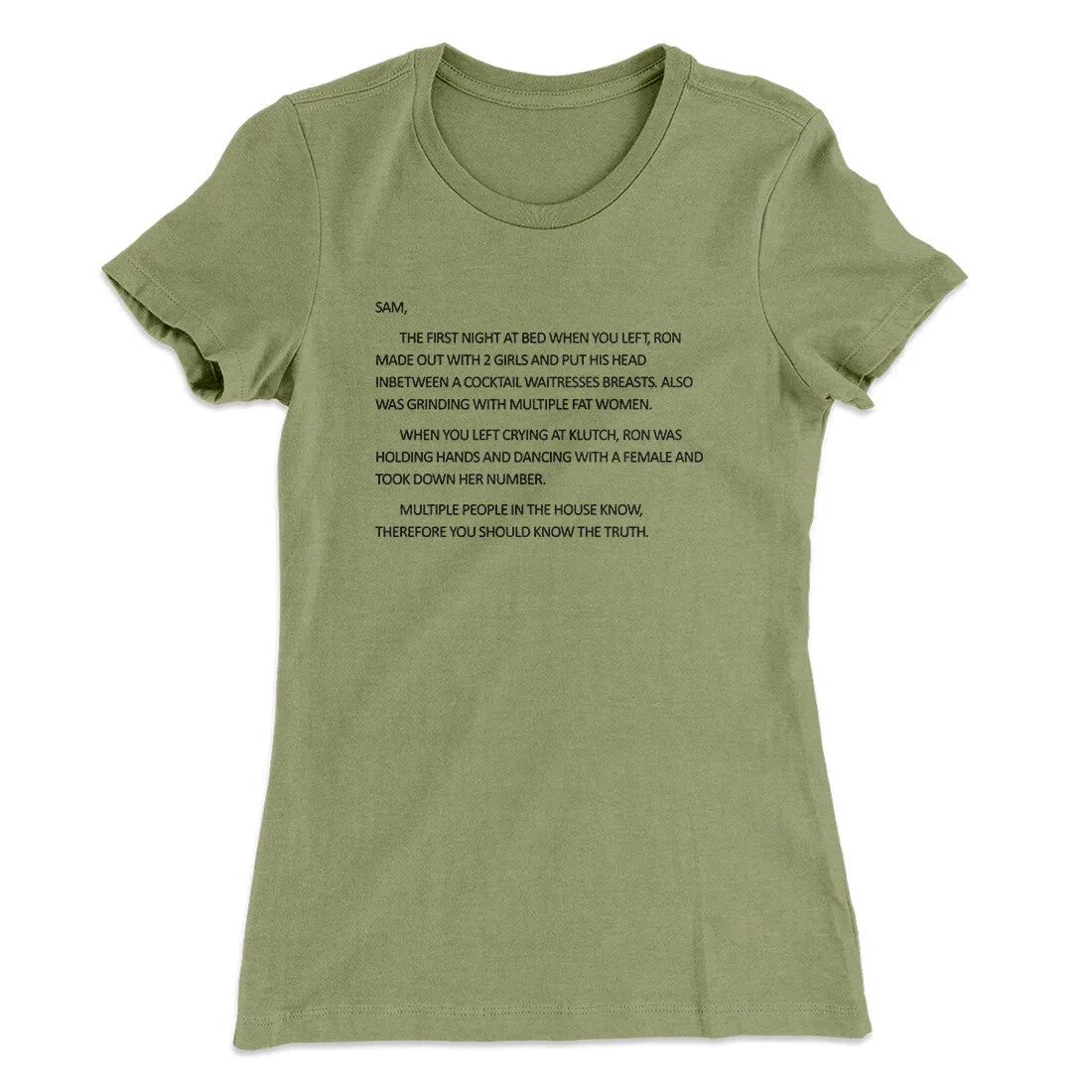 Letter To Sam Women's T-Shirt