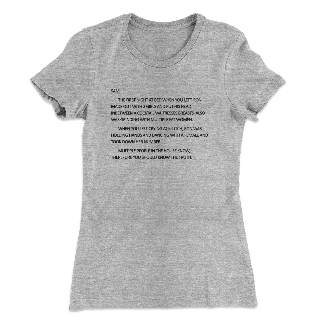 Letter To Sam Women's T-Shirt