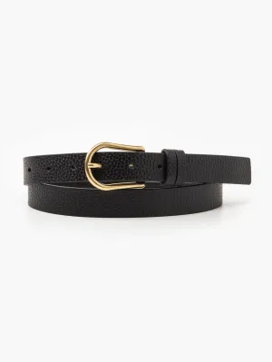 Levi's Women's Classic Denim Belt - Regular Black