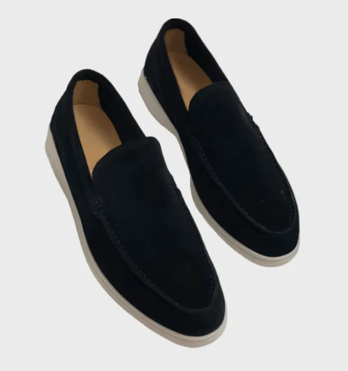Levy - Superschicke und bequeme Wildleder-Slipper für Herren