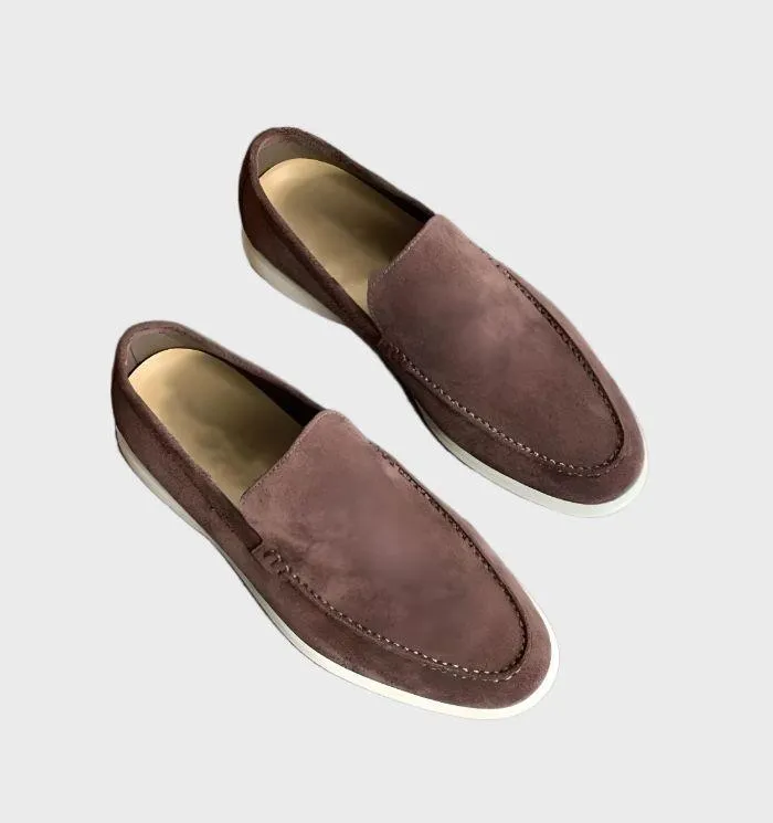 Levy - Superschicke und bequeme Wildleder-Slipper für Herren