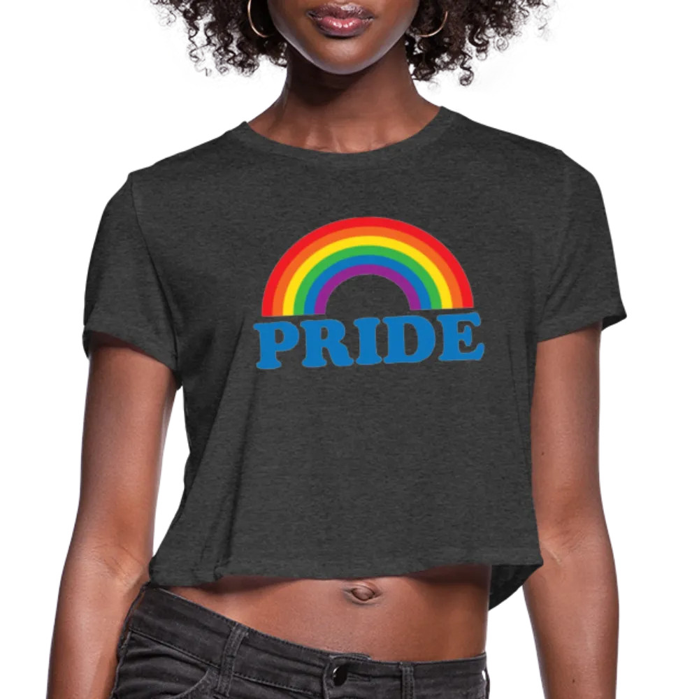 LGBTQ Pride Rainbow Women's Cropped T-Shirt