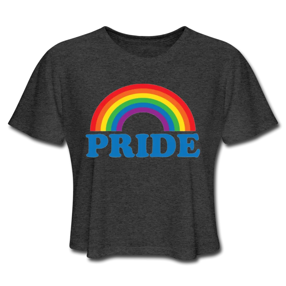LGBTQ Pride Rainbow Women's Cropped T-Shirt