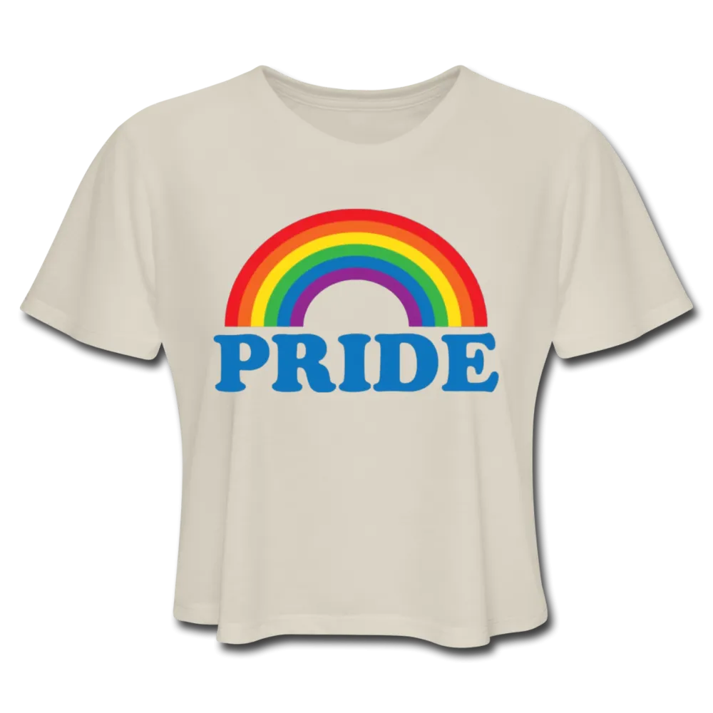 LGBTQ Pride Rainbow Women's Cropped T-Shirt