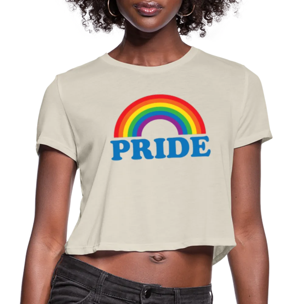 LGBTQ Pride Rainbow Women's Cropped T-Shirt