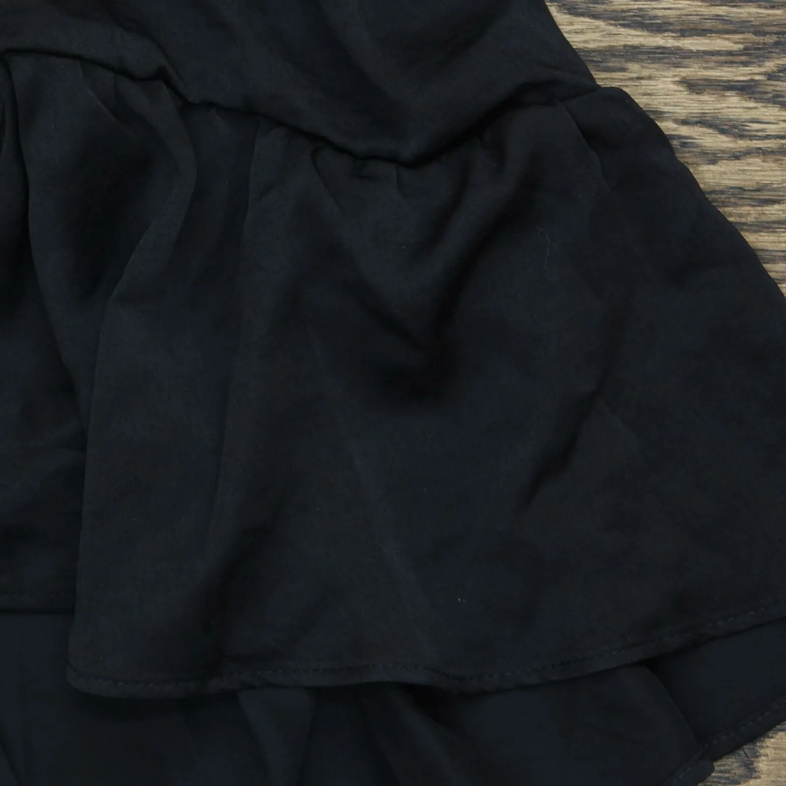 Lisa Rinna Women's Pull On Ruffled Faux Wrap Midi Skirt