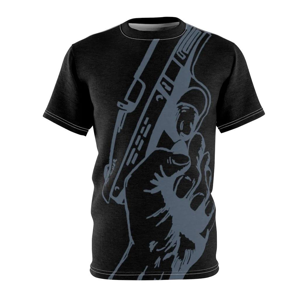 Loaded Gun Metal Blue T