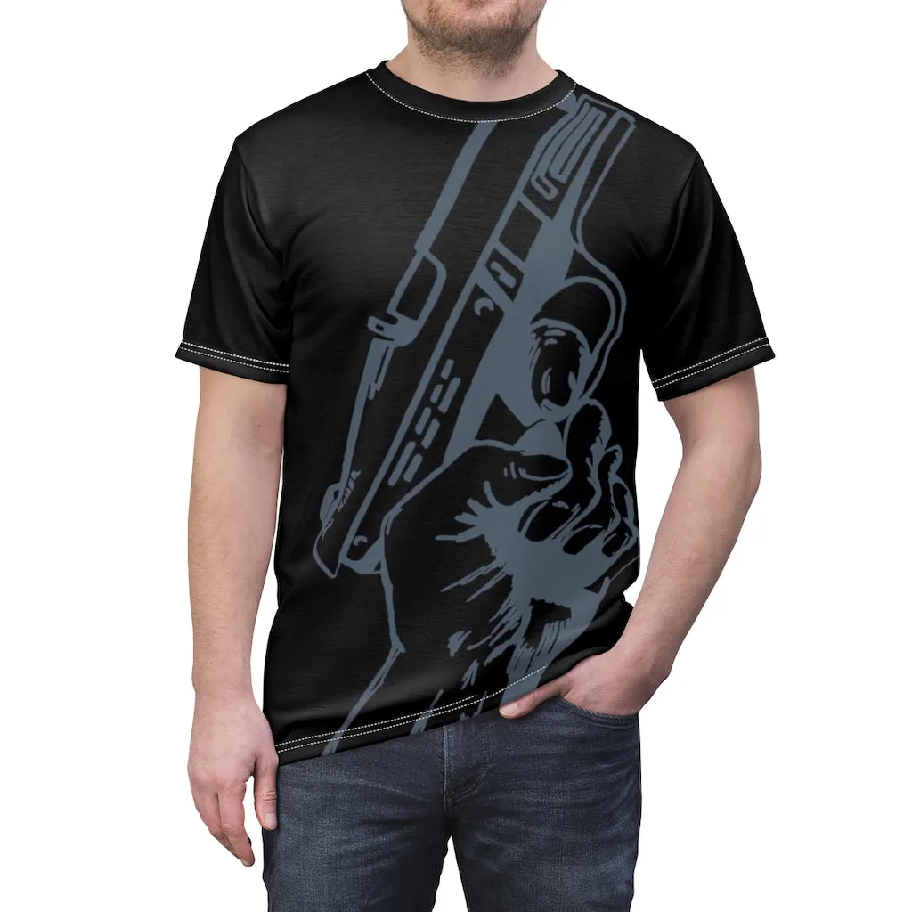 Loaded Gun Metal Blue T