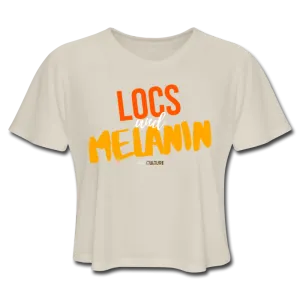 LOCS and MELANIN Women's Cropped T-Shirt