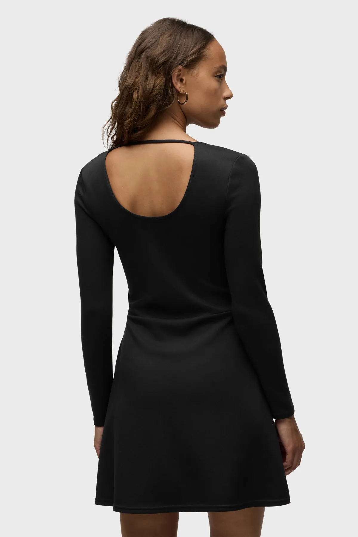 Long Sleeve Skater Dress