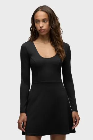 Long Sleeve Skater Dress
