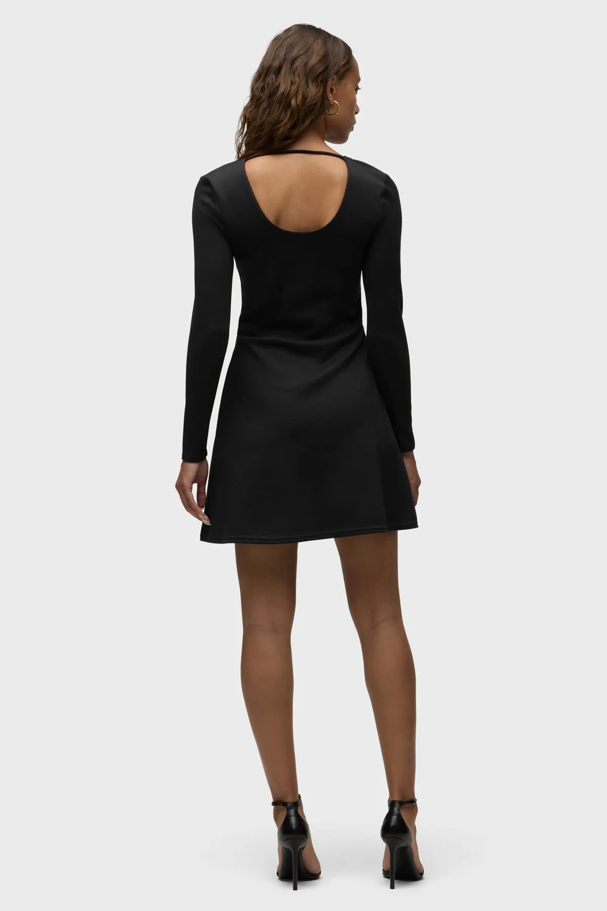 Long Sleeve Skater Dress