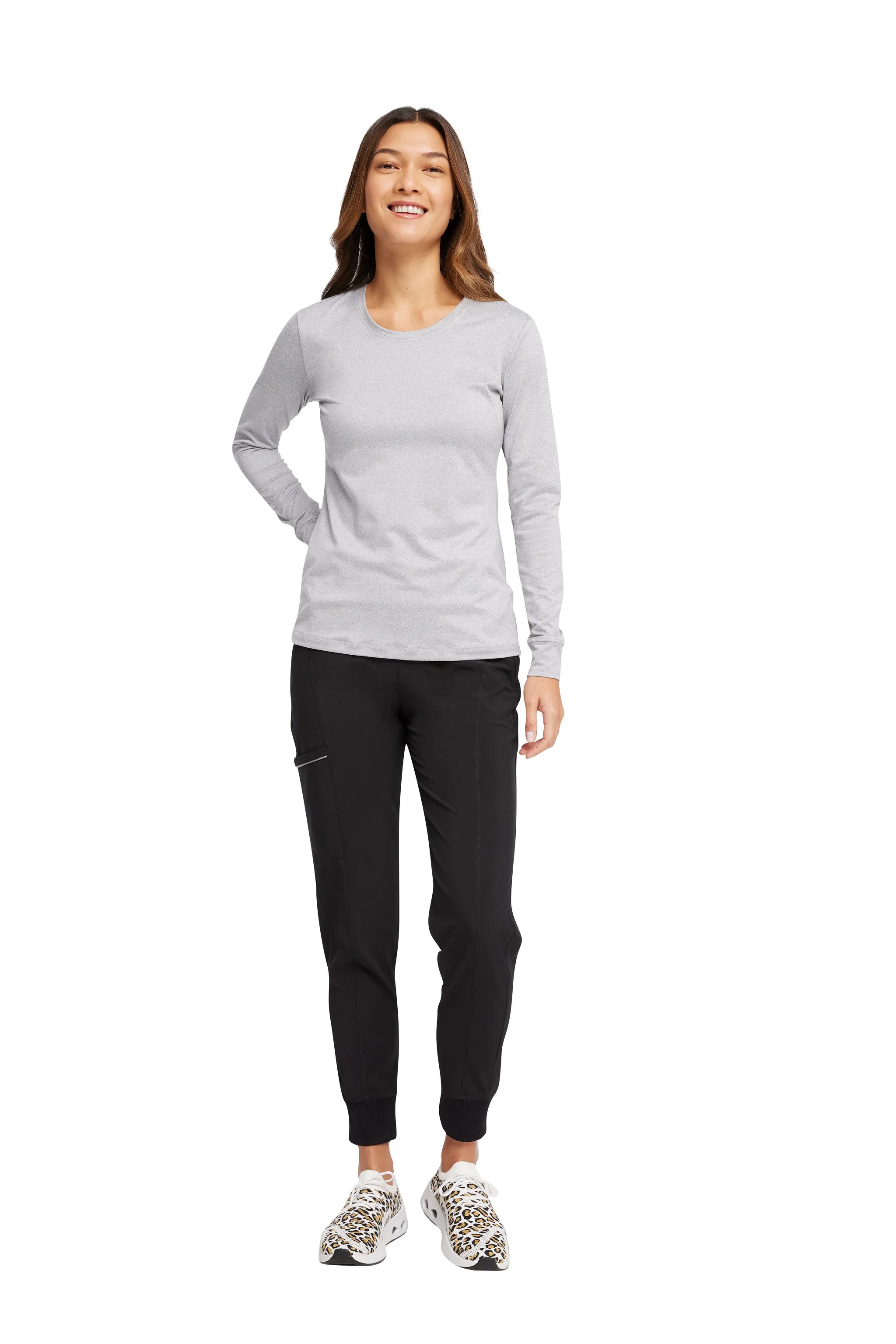 Long Sleeve Underscrub Knit Tee