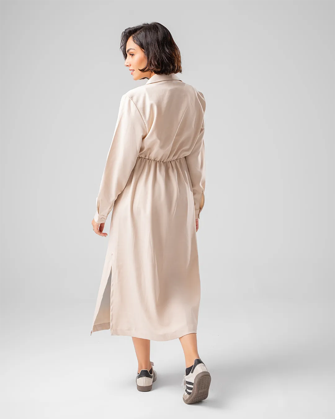 Long Sleeves Dress-Women