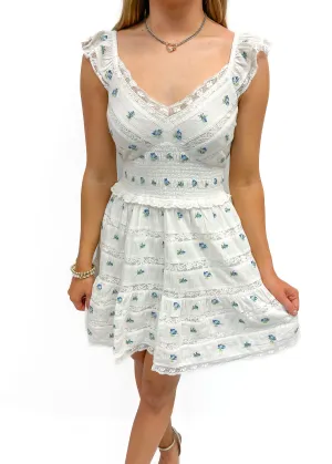 Love Shack Fancy Finny Dress - Icy Breeze