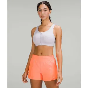 LULULEMON Enlite Front-Zip Bra High Support Faint Lavender Active Women's 34D