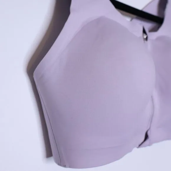 LULULEMON Enlite Front-Zip Bra High Support Faint Lavender Active Women's 34D
