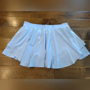 LULULEMON Women's light blue Court Rival Skirt Skort - size 16