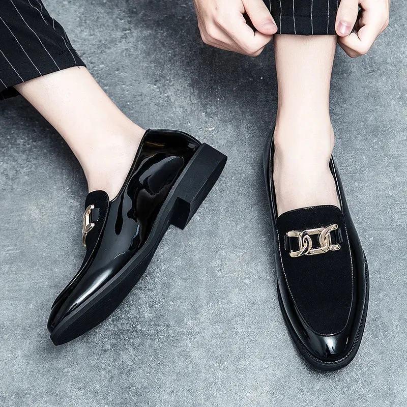 LuxeMoccasin Leder Schuhe