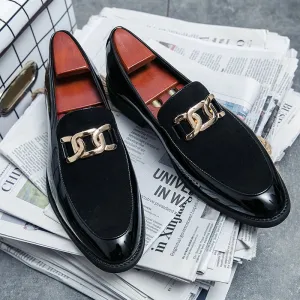 LuxeMoccasin Leder Schuhe