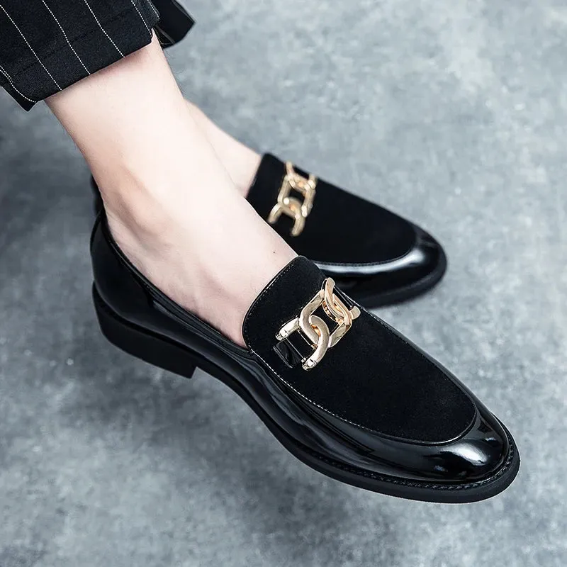 LuxeMoccasin Leder Schuhe