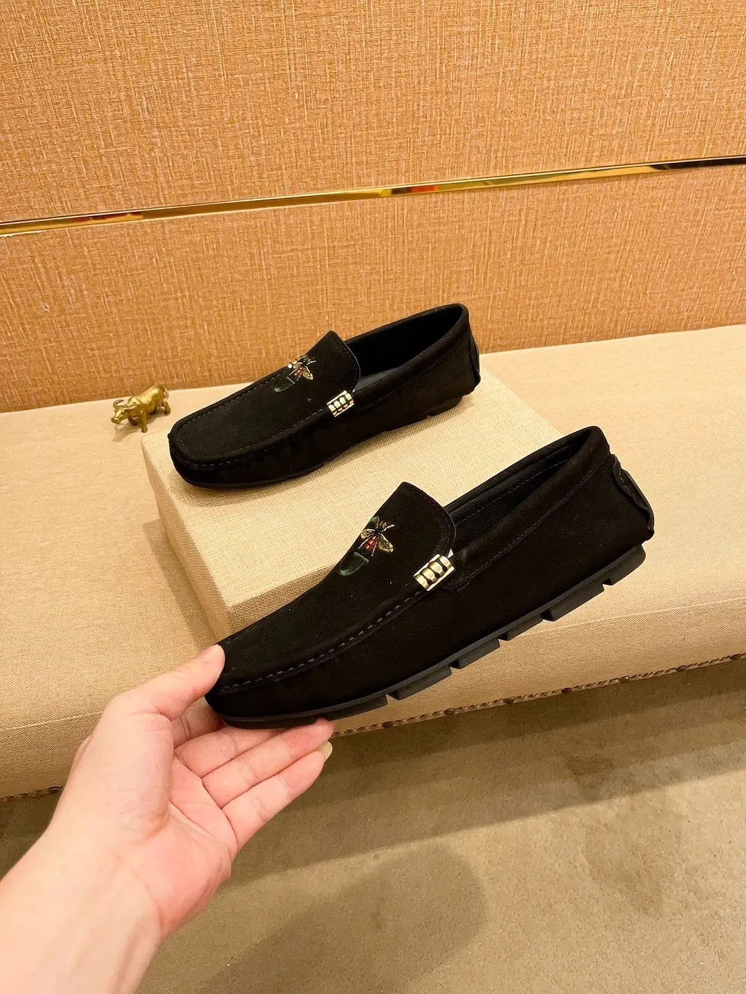 LuxeMode Designer High-End Echtleder Herrenmode Casual Loafers