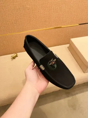 LuxeMode Designer High-End Echtleder Herrenmode Casual Loafers