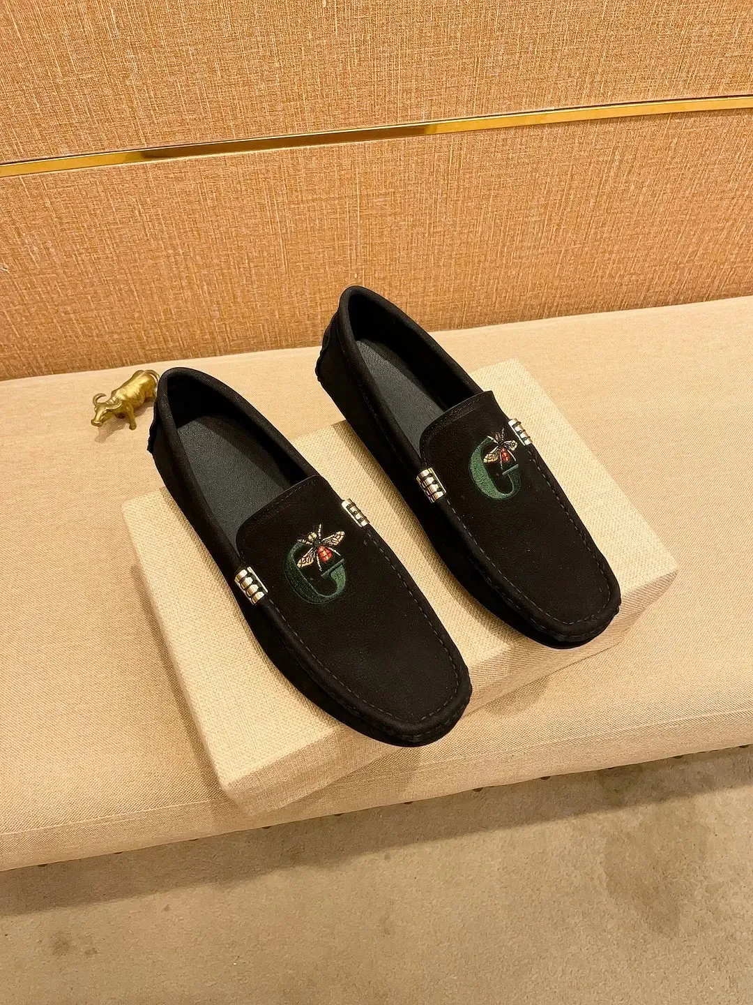 LuxeMode Designer High-End Echtleder Herrenmode Casual Loafers