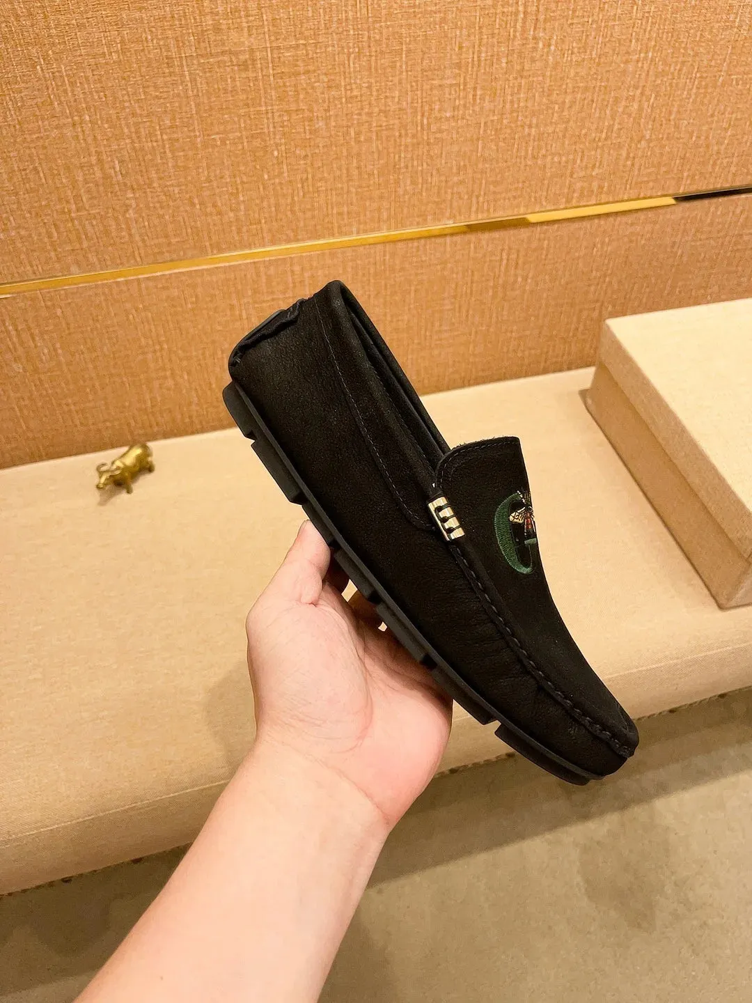 LuxeMode Designer High-End Echtleder Herrenmode Casual Loafers