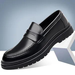 LuxeStride Handmade Leather Driving Loafers