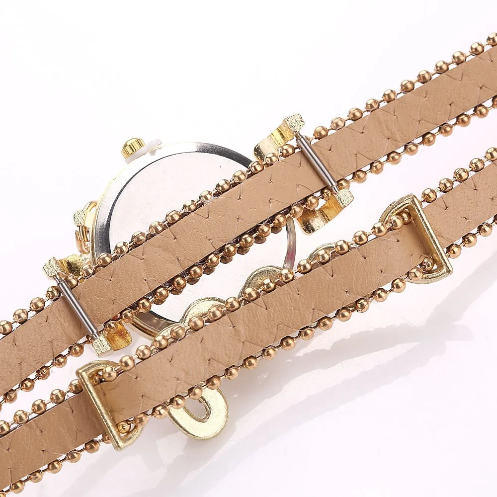 Luxurious Crystal "LOVE" Watch