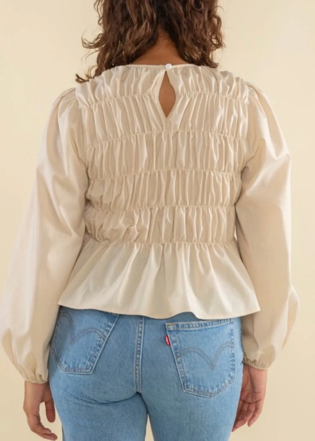 Madrid Bubble Sleeve Top