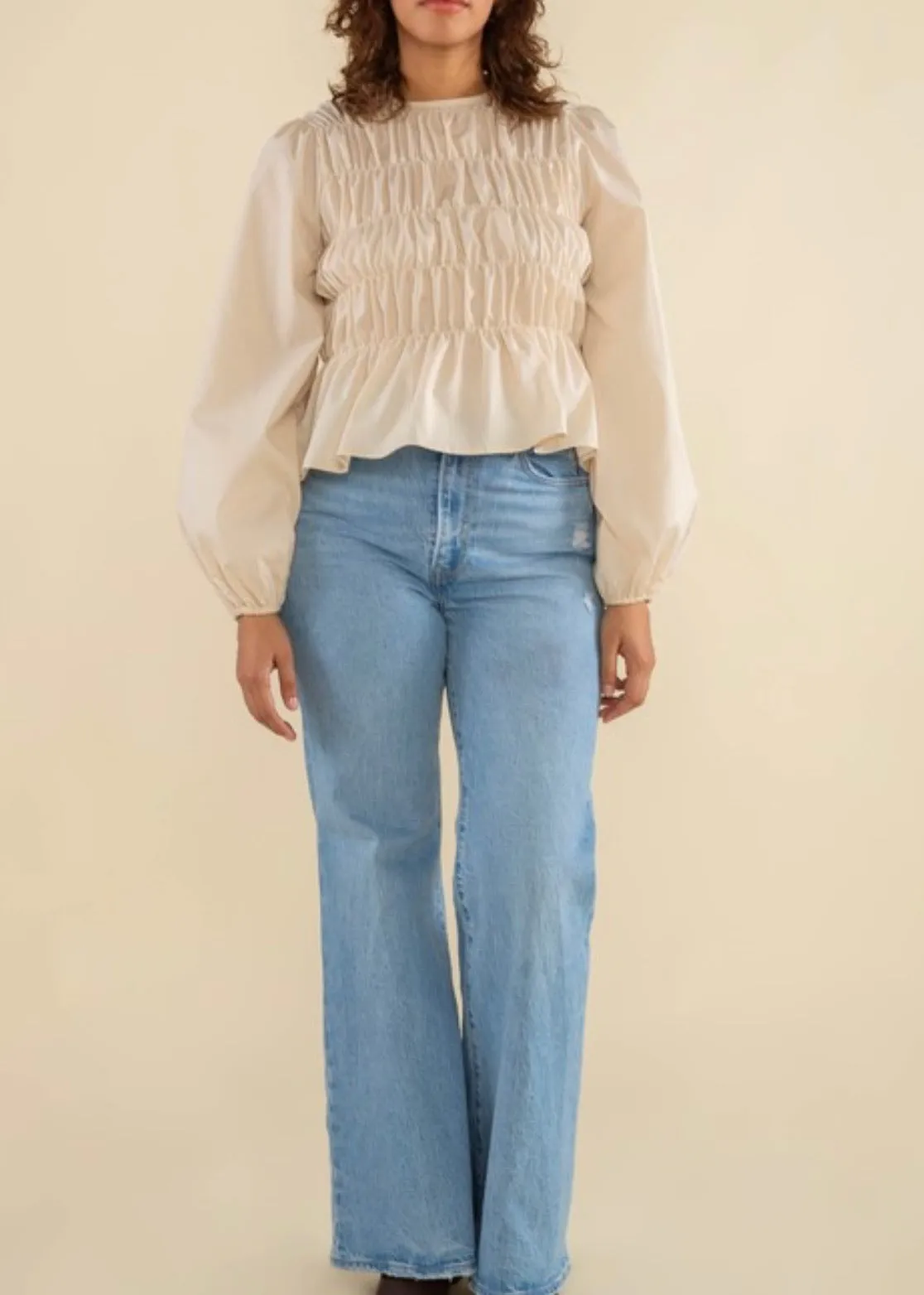 Madrid Bubble Sleeve Top
