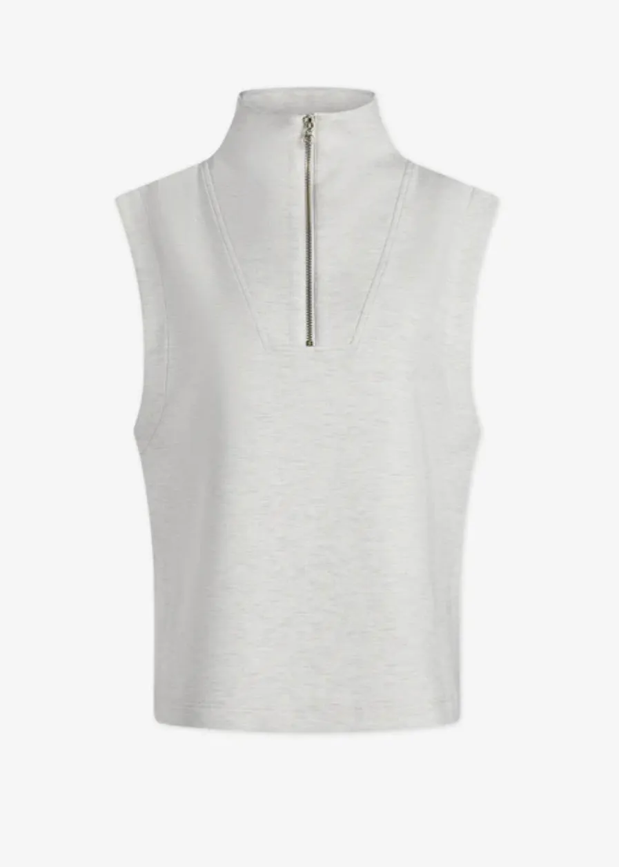 Magnolia Half-Zip Tank