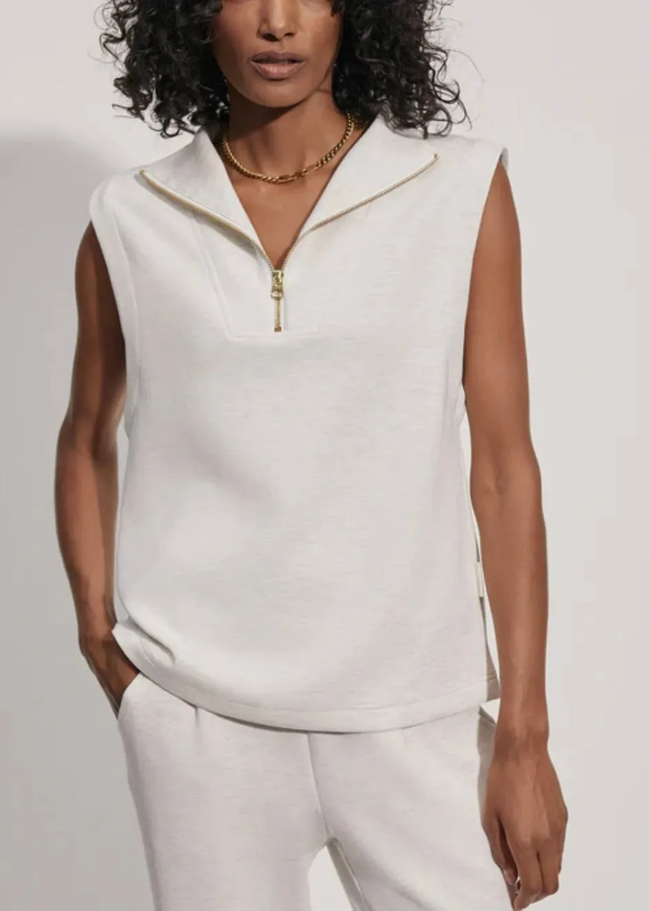 Magnolia Half-Zip Tank