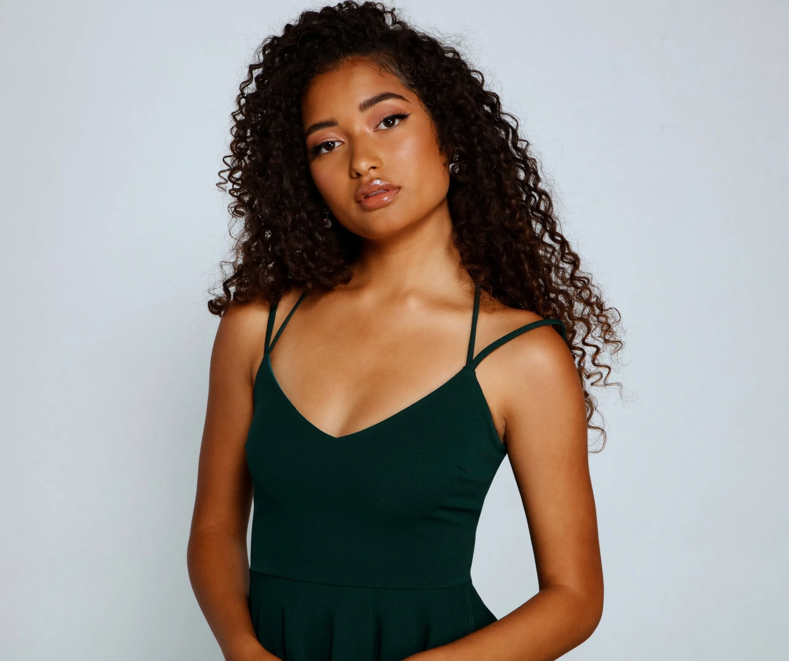 Major Flirt Stylish Sleeveless Skater Dress