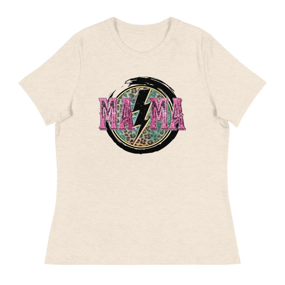 Mama Bolt - Women's Relaxed T-Shirt