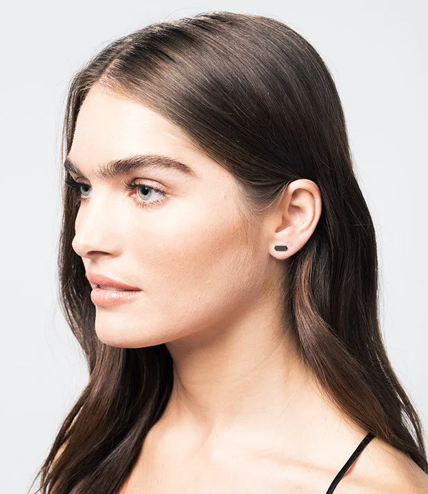 Marquis Studs | White Gold