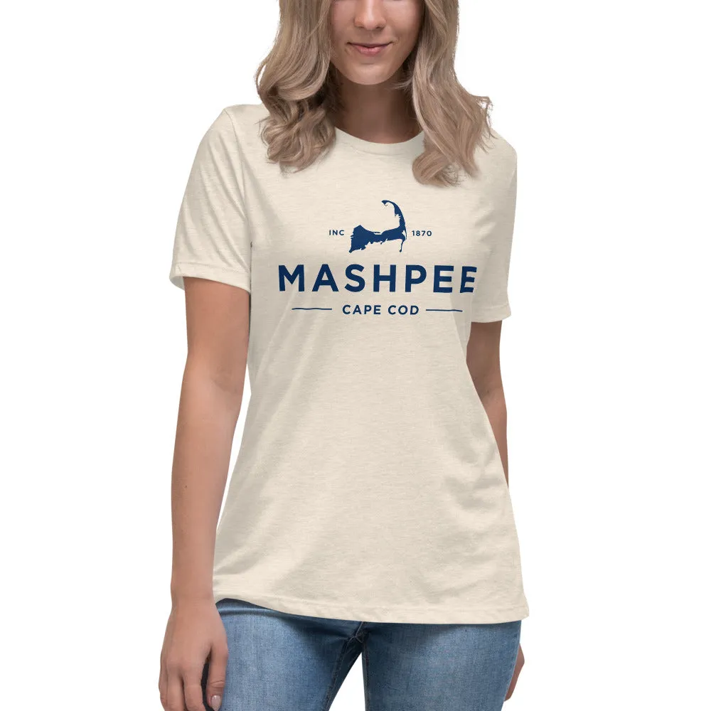 Mashpee Cape Cod Women's Relaxed T-Shirt