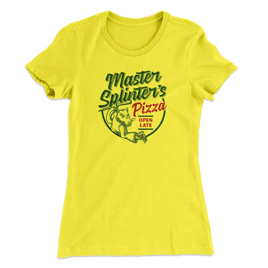 Master Splinters Pizza Women's T-Shirt
