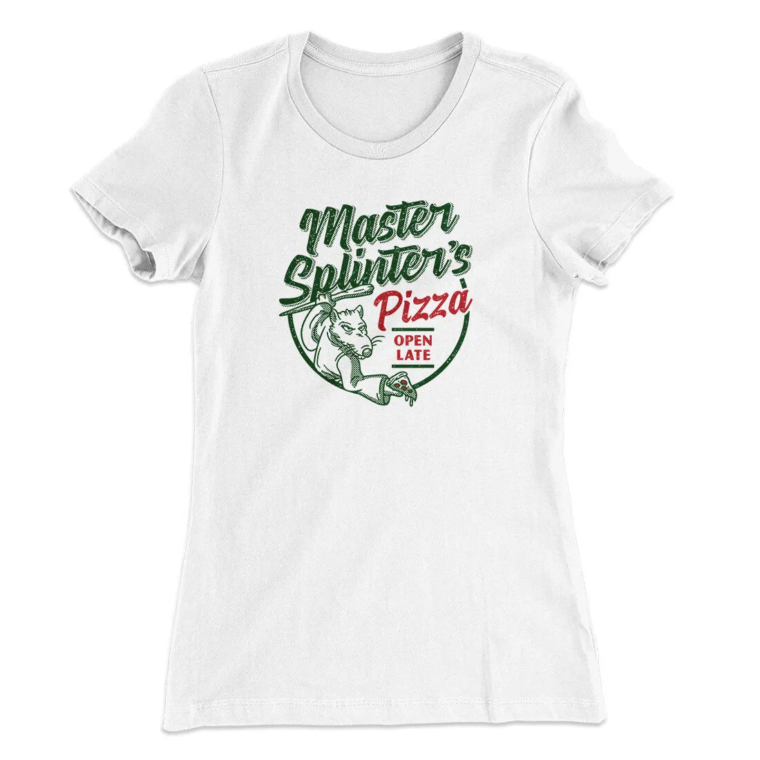 Master Splinters Pizza Women's T-Shirt