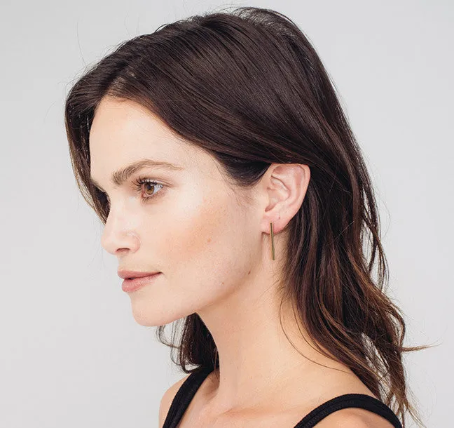 Medium Balance Earrings | Yellow Gold