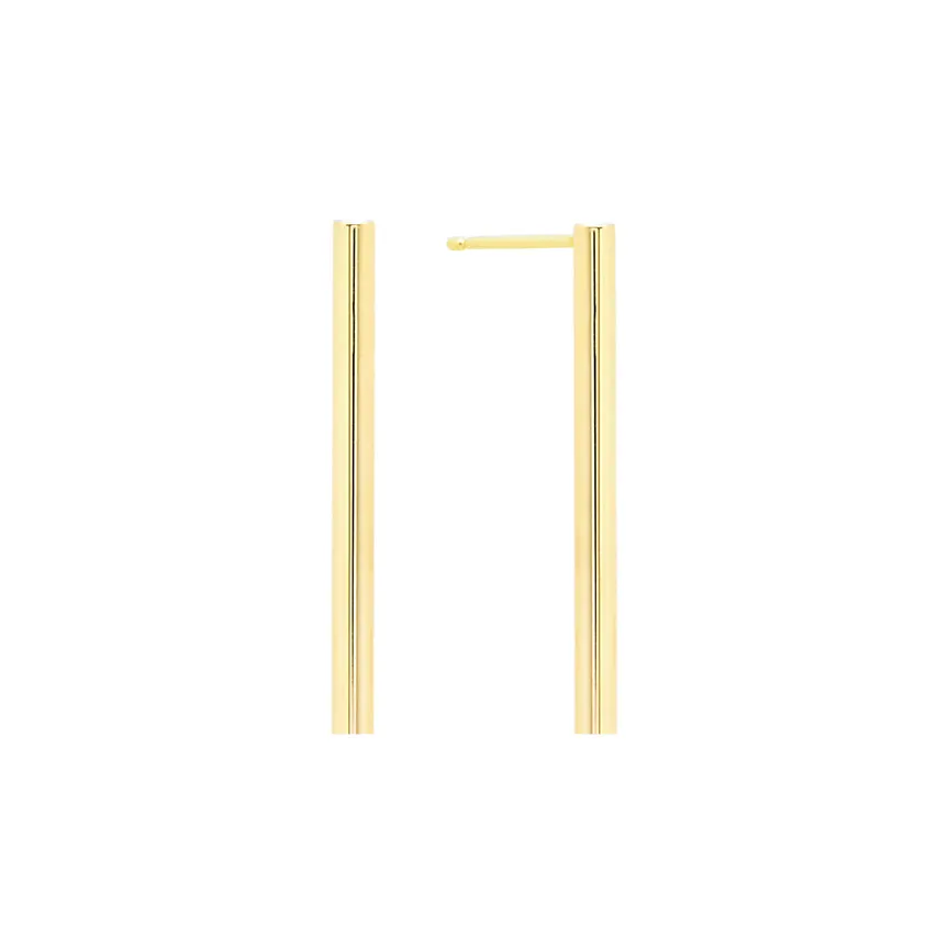 Medium Balance Earrings | Yellow Gold