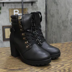 Mia Women's Annamaria Ankle Boot GS4218259 Black 7.5M